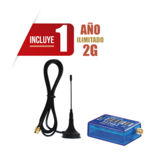 M2M SERVICES MINI012G – Comunicador de Alarma 2G / Compatible Honeywell-DSC-CROW-PIMA / SIM Incluida / App RControl