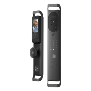 LNDU H10 – Cerradura Inteligente Multibiométrica / Reconocimiento Facial + Venas Palma + Huella Digital / Teclado Numérico + Tarjetas IC + NFC / Pantalla HD 4.5 Pulgadas / Wi-Fi 2.4 GHz / Doble Batería 6500 mAh / App Smart