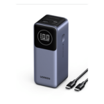 UGREEN 35526B – Power Bank / 12000 mAh / 100 W Max / 2 Salidas / USB-C PD 3.0 / USB-A QC 3.0 / Pantalla Inteligente