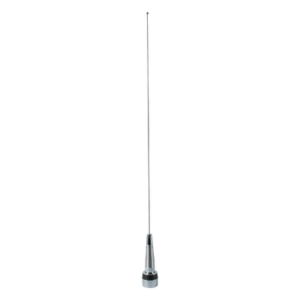 SYSCOM KIT1320 – Kit de Antena Móvil VHF-UHF / 132-512 MHz / 150W / 55 cm / 16.4 ft Cable RG58 / Montaje NMO