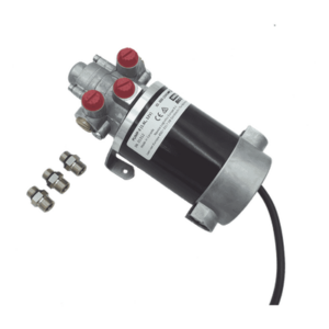 SIMRAD 000-15445-002 – Bomba Hidráulica Reversible / 12V DC / Flujo 1.6 L/min (98 cu.in/min) / Cilindro 160-550 cc (9.8-33.5 cu.in) / Conexiones ORB / SteadySteer