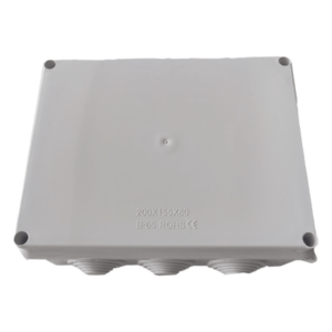 LINKEDPRO LP-WBX-200 – Caja de Derivación para Exterior / IP65 / IK07 / 10 Entradas / 200 x 155 x 80 mm (7.9 x 6.1 x 3.1 in) / ABS Aislante