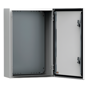 HOFFMAN MAS0252015R5 – Gabinete de Pared Exterior / IP66 NEMA 4/12/13 / IK10 / Acero 1.5 mm / 250 x 200 x 155 mm / Bisagras Ocultas 130°