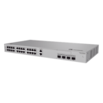 HUAWEI S310S-26PN4JX – Switch PoE Administrable Capa 3 / 24 Puertos Gigabit (22 PoE) / 2 Puertos 2.5GE PoE / 2 Puertos SFP+ 10GE / 400W PoE / 98 Gbps / iStack