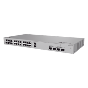 HUAWEI S310S-26PN4JX – Switch PoE Administrable Capa 3 / 24 Puertos Gigabit (22 PoE) / 2 Puertos 2.5GE PoE / 2 Puertos SFP+ 10GE / 400W PoE / 98 Gbps / iStack