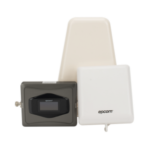 EPCOM EPTB4GV3 – Amplificador Celular 4G / Triple Banda 850/1900/2100 MHz / Ganancia 68 dBm / Cobertura 600 m² / Kit Completo con Antenas y Cables