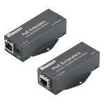 PANDUIT POEXKIT1 – Extensor PoE/PoE+ / 10/100 Mbps / Alcance 610 m (2000 ft) / Cat5e o Cat6 / IEEE 802.3af/at / -40°C a 70°C
