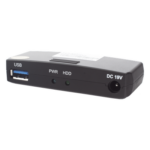 EPCOM XMRREADER – Lector Externo de Disco Duro / USB 3.0 200 Mbps / USB 2.0 40 Mbps / Aluminio / -10°C a 70°C / 12VDC 1A
