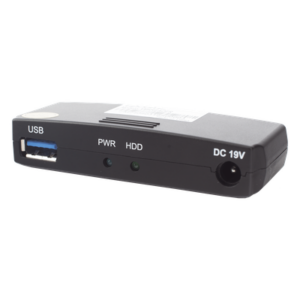 EPCOM XMRREADER – Lector Externo de Disco Duro / USB 3.0 200 Mbps / USB 2.0 40 Mbps / Aluminio / -10°C a 70°C / 12VDC 1A