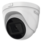 HiLook by HIKVISION IPC-T641H-Z(C) – Turret IP / 4 MP / Lente Motorizado 2.8-12 mm / IR 30 m / PoE / IP67 / WDR 120dB / Micro SD 256 GB / H.265+ / 98 pies IR