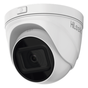 HiLook by HIKVISION IPC-T641H-Z(C) – Turret IP / 4 MP / Lente Motorizado 2.8-12 mm / IR 30 m / PoE / IP67 / WDR 120dB / Micro SD 256 GB / H.265+ / 98 pies IR