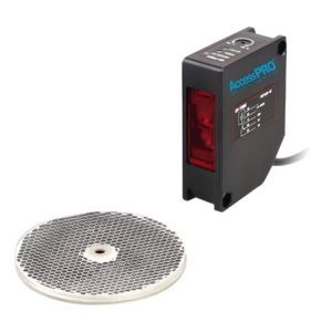 ACCESSPRO XBS-RR16 – Detector Fotoeléctrico / Alcance 16 m (52.5 ft) / IP65 / Salida Relevador 30 VCC @ 1 A / Tiempo de Respuesta < 20 ms / LED de Alineación