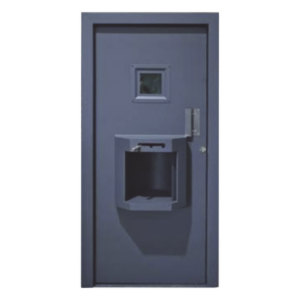 ACCESSPRO PROCOMBN3B – Puerta Combinada Balística / Nivel III / 0.90x2.10 m (2.95x6.89 ft) / 300 kg / Ventana 28x28 cm