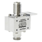 POLYPHASER IS-B50LN-C0 – Protector Coaxial RF / 10-1000 MHz / 50 Ω / N Hembra / Bloqueo DC / 20 kA / Mampara