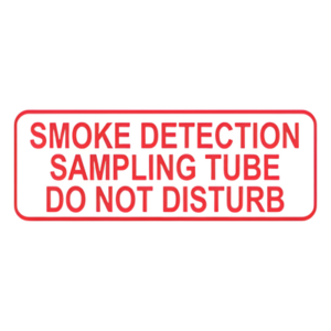 SAFE FIRE DETECTION INC. RP-5217 – Etiqueta de identificación para tubería de aspiración / Paquete 125 piezas / Material resistente a condiciones extremas / Adhesivo para superficies lisas