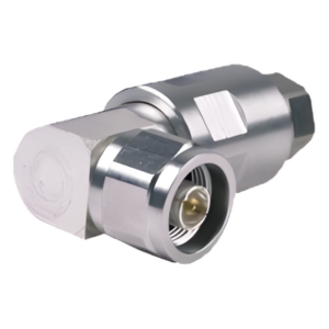 ANDREW / COMMSCOPE F4-NRHC – Conector RF N Macho / Ángulo Recto / IP68 / 50 Ω / 0–10200 MHz / Cable 1/2" (12.7 mm) / 500 Ciclos