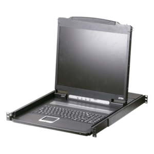 ATEN CL1000N – Consola LCD KVM / 19 pulgadas / Resolución 1920x1200 / Montaje rack 1U / Rotación 120° / PS/2 y USB