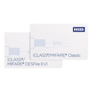 HID 2320BMGGMNN – Tarjeta de Acceso Dual / iClass + Mifare / 2 Kbits / PVC Compuesto / 13.56 MHz