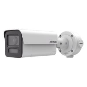 HIKVISION IDS-2CD5T47G2/V-XS(2.8MM) – Cámara Bala IP / 4 Megapixel / Lente 2.8 mm / IR EXIR 80 m (262.5 ft) / Analíticos IA 70 m (229.7 ft) / WDR 120 dB / IP67 / IK10 / Audio Bidireccional