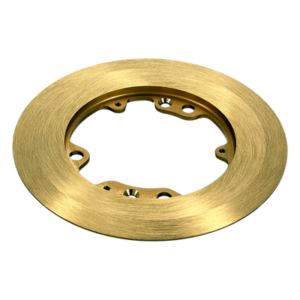 HUBBELL HUB-S3082 – Tapa Redonda para Caja de Piso / Aluminio Cepillado / 6.25 in (158.8 mm) Diámetro.