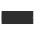NOTIFIER DP-BLN – Panel de Revestimiento Ciego / Acero Calibre 16 / Color Negro / Serie CAB-5 / UL/FM/CSFM/FDNY