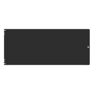 NOTIFIER DP-BLN – Panel de Revestimiento Ciego / Acero Calibre 16 / Color Negro / Serie CAB-5 / UL/FM/CSFM/FDNY