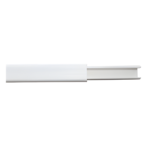 THORSMAN TMK-0812 – Canaleta de PVC / 12 x 8 mm / 2 m / Autoextinguible / Blanco / -20°C a +85°C