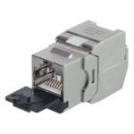 LINKEDPRO BY EPCOM LPKJHC6A – Módulo Jack Keystone / STP Blindado / CAT6A / Toolless / 10GbE / Tapa Protectora
