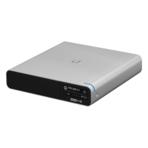 UBIQUITI UCK-G2-PLUS – UniFi OS Console Cloud Key Gen2 PLUS / con aplicaciones UniFi Network y Protect, para hasta 50 dispositivos y 20 cámaras UniFi HD, incluye disco duro 1TB