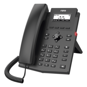 FANVIL X301W – Teléfono IP / 2 Líneas SIP / Wi-Fi 802.11b/g/n Dual Band / Pantalla LCD 2.3" / Códec Opus / Conferencia 6 Vías / Puertos 10/100M