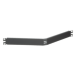 PANDUIT CPAF1BLY – Tapa Ciega para Rack / 19' / 1UR / Acero 16 Gage / Angulada / 482.6 x 43.7 mm