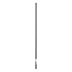 EPCOM INDUSTRIAL SYS-POST-4B – Poste de Esquina para Cerca Electrificada / 1.2 m (3.9 ft) / Tubo Galvanizado Calibre 18 / 1" Diámetro / 5 Aisladores