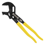 KLEIN TOOLS D53010 – Llave de Pinzas Inglesa-Perico / 10" (25.4 cm) / Apertura Máxima 2" (5.1 cm) / 20 Posiciones Ajustables / Acero para Herramientas