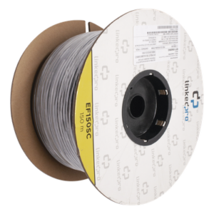 LINKEDPRO BY EPCOM EF-150-SC – Carrete de Fibra Óptica Monomodo / Conectores SC-SC Duplex / Refuerzo Kevlar / 150 m (492.13 pies) / Instalación Subterránea por Tubería