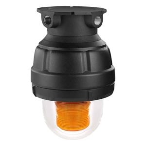 FEDERAL SIGNAL INDUSTRIAL 27XST-024-A – Luz estroboscópica a prueba de explosiones / 24 Vcd / Ámbar / Clase I-III / División 1-2 / IP66 / IP69K / NEMA 4X