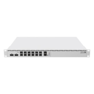 MIKROTIK CCR2216-1G-12XS-2XQ – Router Cloud Core / CPU 16 núcleos 2.0 GHz / 12x SFP28 25 Gbps / 2x QSFP28 100 Gbps / PSU redundante hot-swap