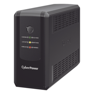 CYBERPOWER UT-550G – UPS de 550 VA/275 W, Topología Línea Interactiva, Entrada 120 Vca NEMA 5-15P, y 8 Salidas NEMA 5-15R, Con Regulador de Voltaje (AVR)