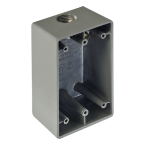 RAWELT RR-0505 – Caja Condulet / 1/2" (12.7 mm) / 1 Boca / Aluminio Diecast / Intemperie / Volumen 308.3 cm³ / UL 514A/B