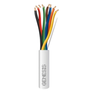 GENESIS 3117-1012 – Cable Multiconductor / 8 Conductores / 18 AWG / Cobre Sólido / Plenum / 305 m (1000 ft) / -20°C a 75°C / NFPA 262 / CL3P CMP