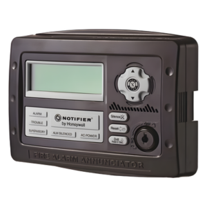 NOTIFIER N-ANN-80 – Anunciador Serial LCD / 80 Caracteres / ANN-Bus / 1800 m (5905.5 ft) / 18 a 28 VDC / Controles con Llave