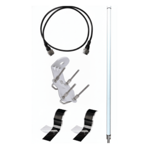 KERLINK ACC-IOT-KAN09-01 – Antena LoRa Exterior Omnidireccional / 5.5 dBi / Frecuencia 860-930 MHz / IP67 / Resistencia al Viento 200 km/h / Kit de Montaje en Poste
