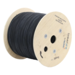 LINKEDPRO BY FIBERHOME RDC1FOG657A2/2KM – Carrete de Fibra Óptica Aérea Drop / G.657A2 / Monomodo 1 Hilo / Forro LS0H 3 mm / 2 km (6,562 ft) / Figura 0