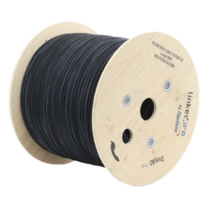 LINKEDPRO BY FIBERHOME RDC1FOG657A2/2KM – Carrete de Fibra Óptica Aérea Drop / G.657A2 / Monomodo 1 Hilo / Forro LS0H 3 mm / 2 km (6,562 ft) / Figura 0