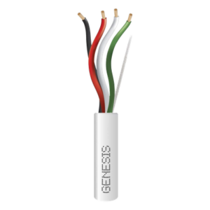 GENESIS 5476-6101/500 – Bobina de Cable de Audio / 152 m (500 pies) / 4 x 14 AWG / Riser / OFC / UL 1666