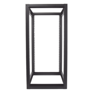 LINKEDPRO BY EPCOM EI-QR-3224-R2 – Rack 19" de 4 Postes / 24 Unidades / Profundidad Ajustable 610-940 mm / Capacidad 400 kg / Acero Calibre 16