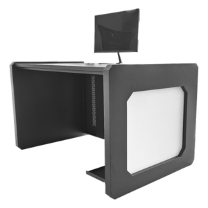 EPCOM INDUSTRIAL DESK01/B – Escritorio de Monitoreo Profesional / 1300 x 750 x 800 mm / Metal de Alta Resistencia / Tapas Retirables / 100 kg / Gris Oxford