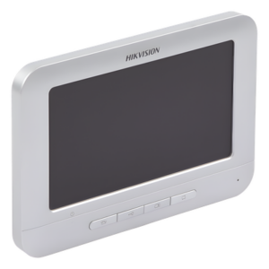 HIKVISION DS-KH2220 – Monitor para Videoportero / Pantalla 7 pulgadas / 800x400 / Audio Bidireccional / 4 Hilos / Aluminio