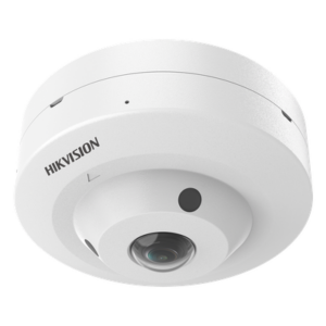 HIKVISION DS-2CE52K0T-LPS – Cámara Fisheye TurboHD / 3K 5 Megapixel / 180° FOV / Lente 1.8 mm / Dual Light 10 m (32.8 ft) / Audio Coaxitron / IP67 / IK08