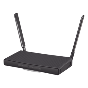 MIKROTIK RBD53IG-5HACD2HND – Router Wi-Fi / Dual Band AC1200 / 5 Puertos Gigabit / CPU 4 Núcleos 716 MHz / 256 MB RAM / PoE / Antenas Externas de Alta Ganancia