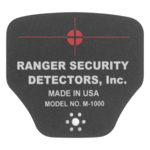RANGER SECURITY DETECTORS RANGERSTICKER – Sticker para Detector de Seguridad / Resistencia Térmica 60°C / 140°F / Instalación Fácil / Diseño Discreto